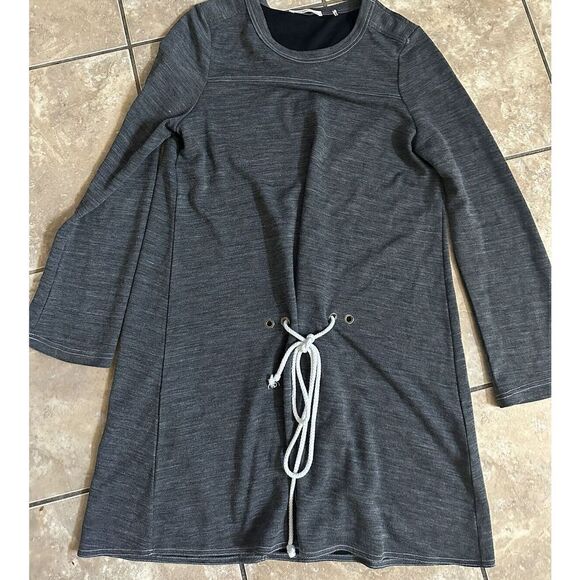 Isabel Marant Etoile 42 Casual Shift Dress W/ Drawstring Wool Blend - Picture 1 of 8